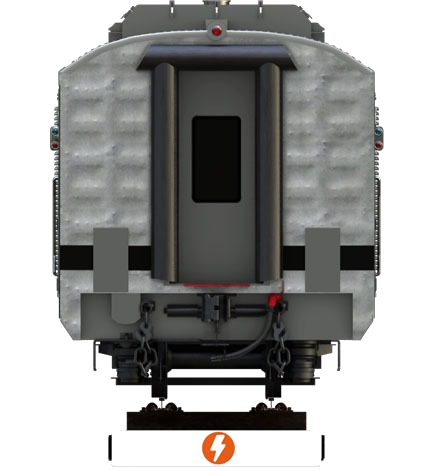 Model 3D Kereta Pembangkit
